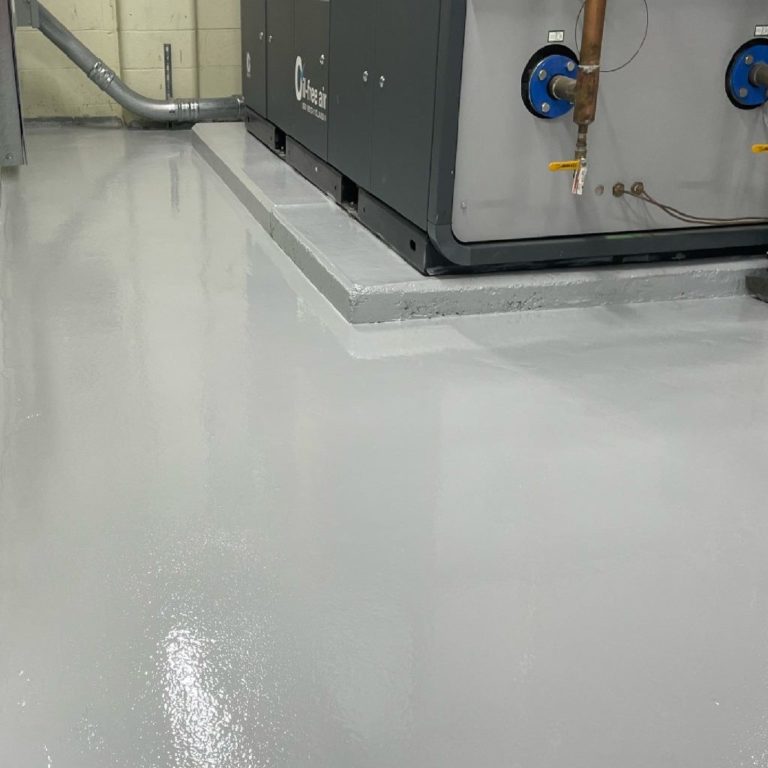 Mechanical room flooring