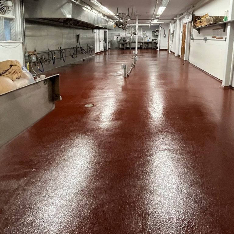 Restaurant kitchen flooring
