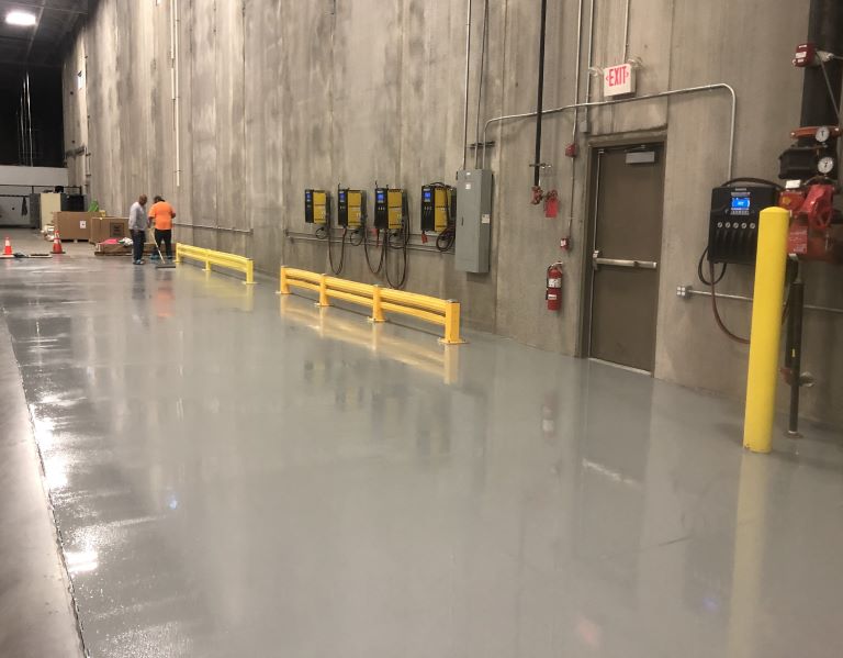 acid resistant flooring