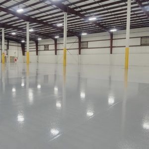 warehouse resin flooring