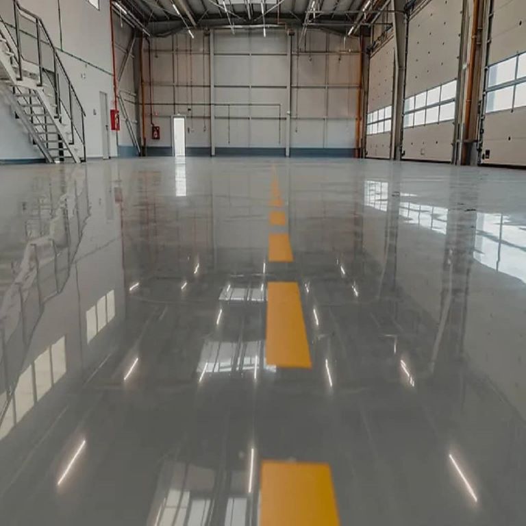 Epoxy floor installation