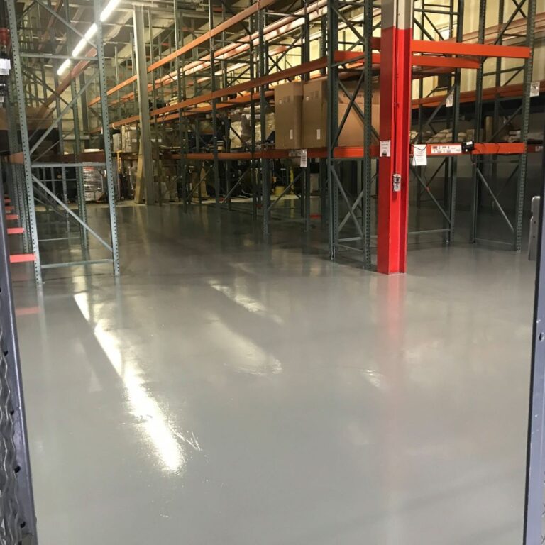 warehouse resin flooring