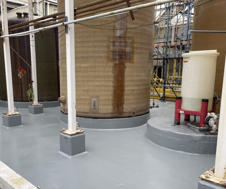 Industrial epoxy flooring