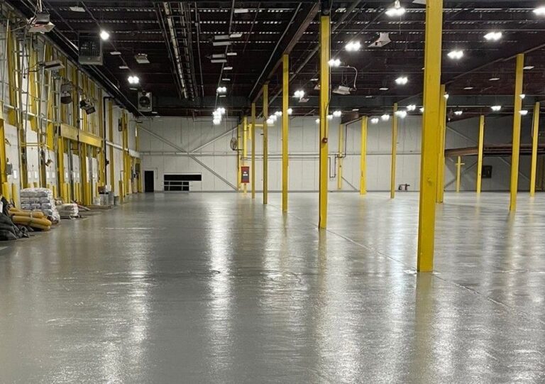warehouse resin flooring