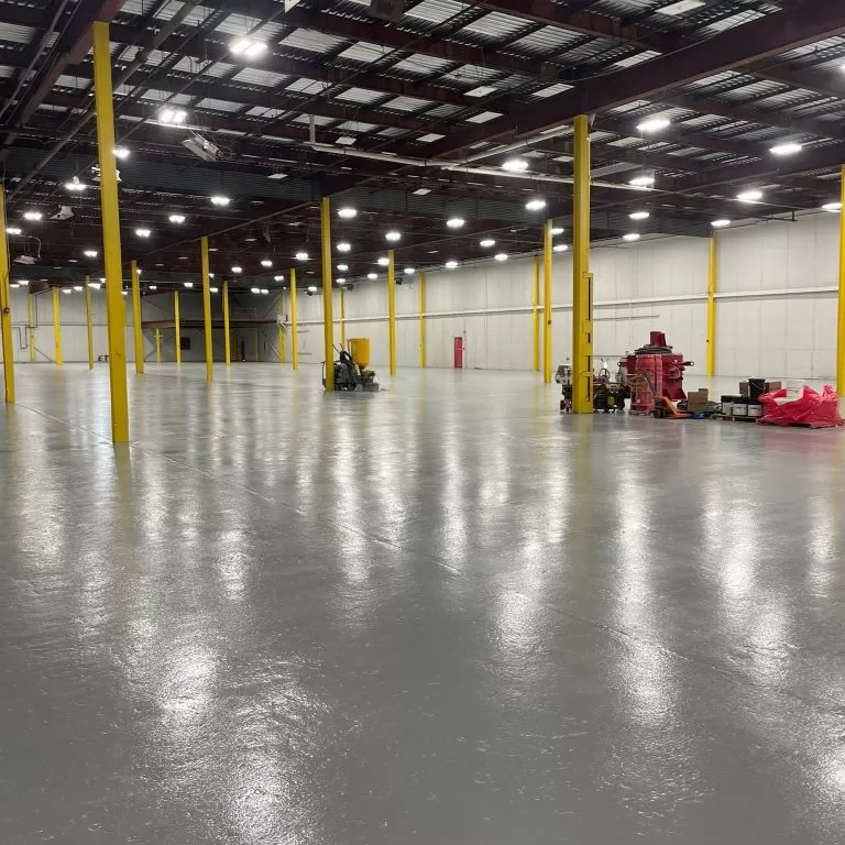 warehouse resin flooring