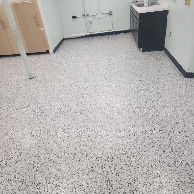 Flake flooring