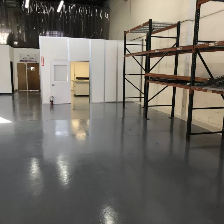 Epoxy warehouse flooring